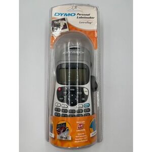 Dymo LetraTag Personal Labelmaker Handheld Silver Labeler New US-19752